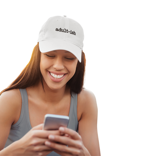 Classic Dad Cap: 'adult-ish' Casual Hat for Dads, Great Gift for Father's Day, Relaxed Style for Everyday Wear, Cool Dad Look, [...]